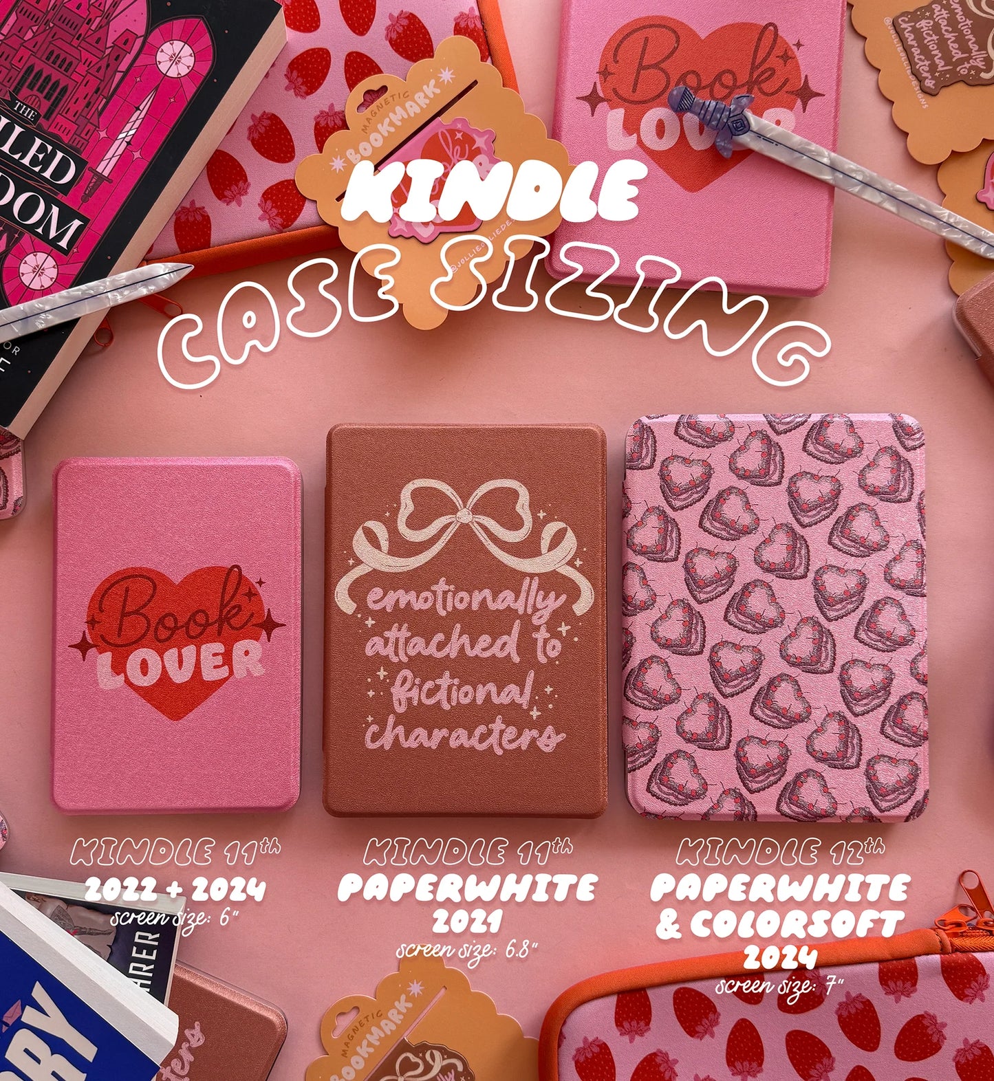 Romantasy Vibes Kindle Case
