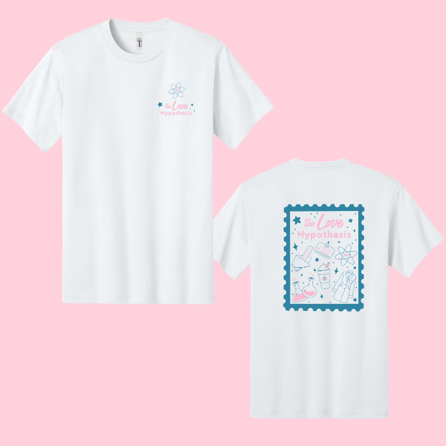 The Love Hypothesis Stamp Tshirt - Agosto 20, 2026