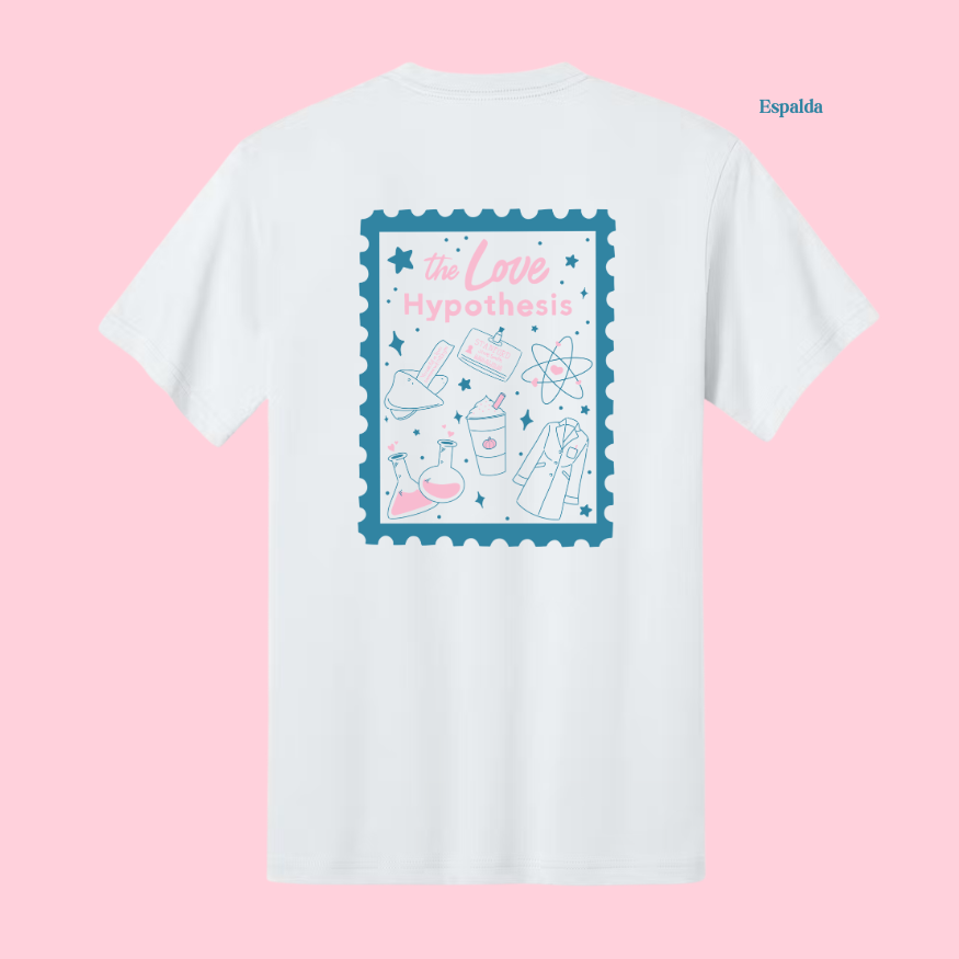 The Love Hypothesis Stamp Tshirt - Agosto 20, 2026