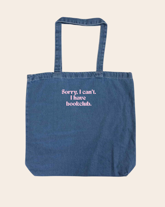 Bookclub Passport Twill Tote
