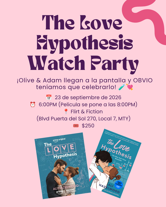 The Love Hypothesis Watch Party - Miercoles 23 Septiembre