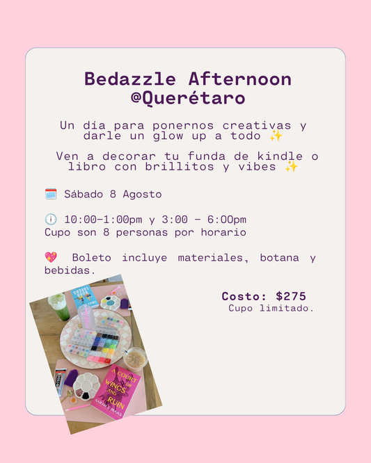 Bedazzle Night @QUÉRETARO (Taller Germina) - Sábado 8 Agosto