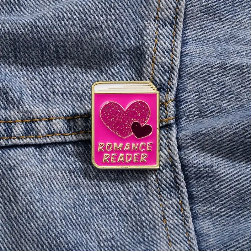Romance Reader Pin
