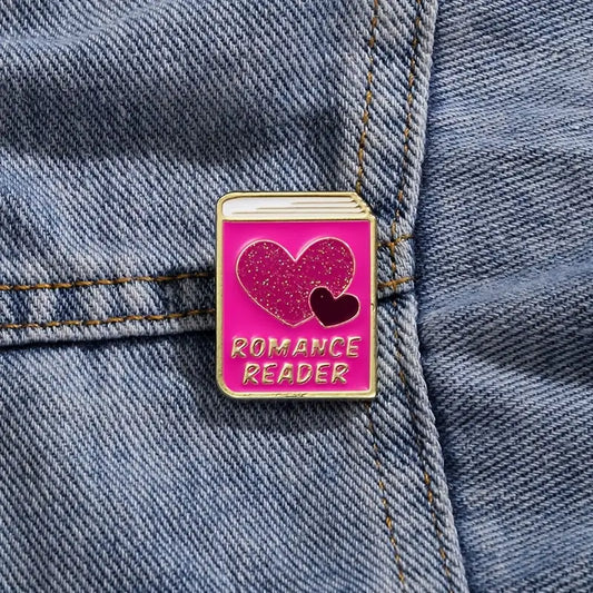 Romance Reader Pin