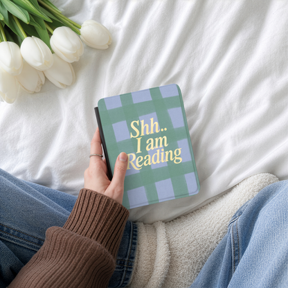 Shh..I'm Reading Magnetic Kindle Case