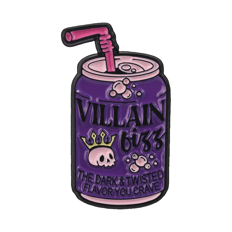 Villain Fizz Pin