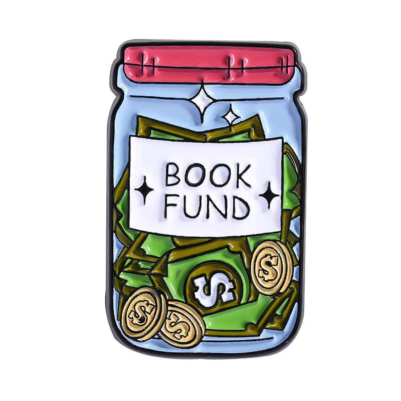 Book Fund Pin