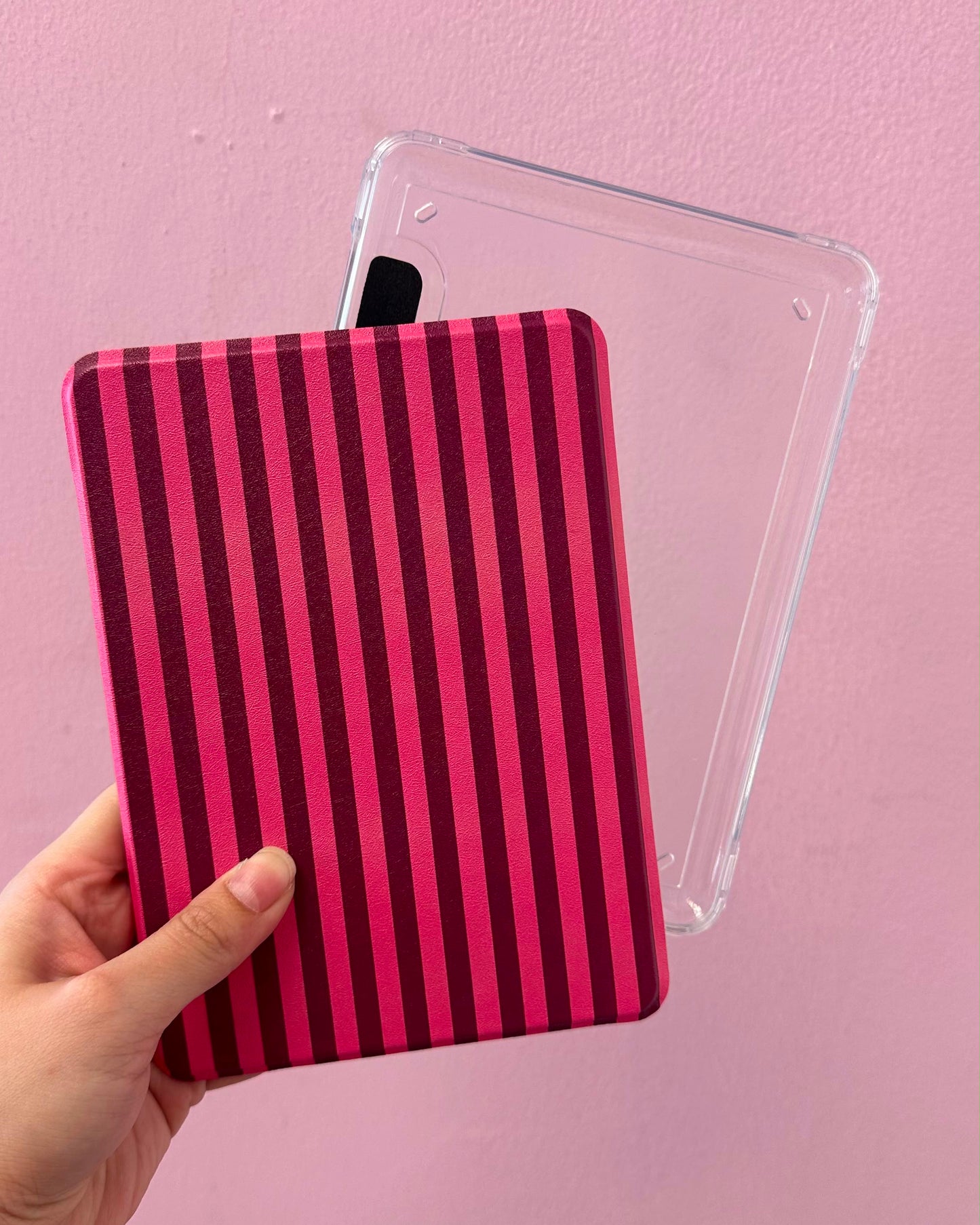 Wine & Stripe Magnetic Kindle Case