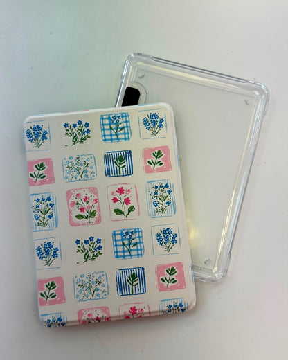 Flowers Pattern Magnetic Kindle Case