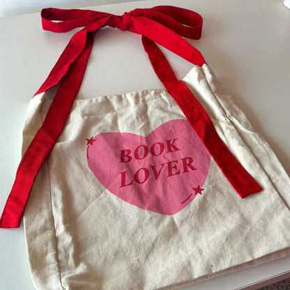 Book Lover Bow Tie Bag by Bookcharmsstore