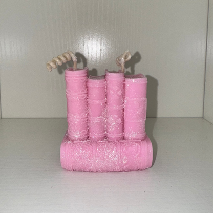 Books Decor Candle