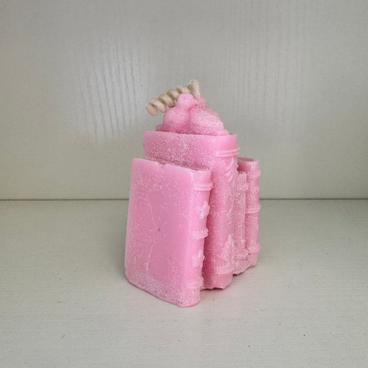 Books Decor Candle