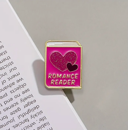 Romance Reader Pin